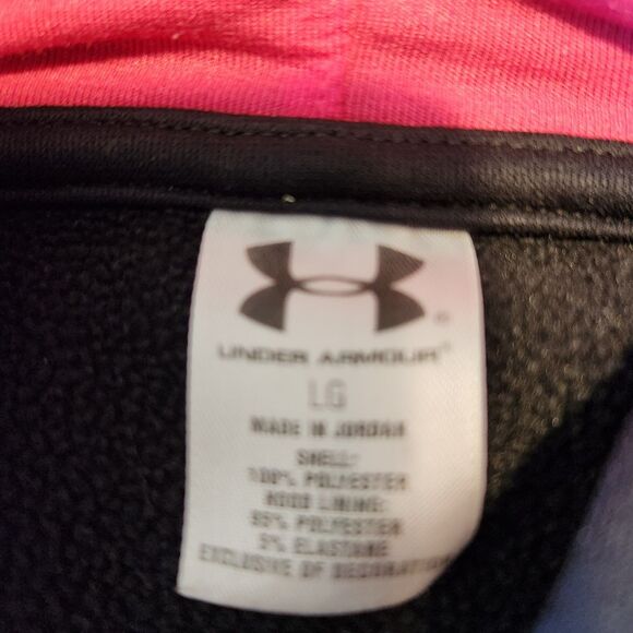Under Armour Hoodie Black LS LG - Picture 4 of 4